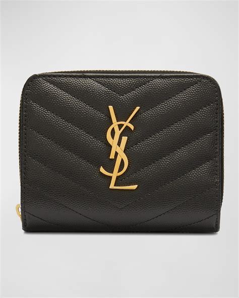 ysl small zip wallet